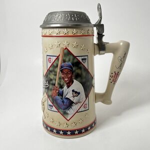 Ernie Banks "Mr. Cub" All-Star Sluggers Collection Stein 1996 Limited